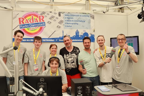 Hessentagsradio auf dem Hessentag 2023 in Pfungstadt